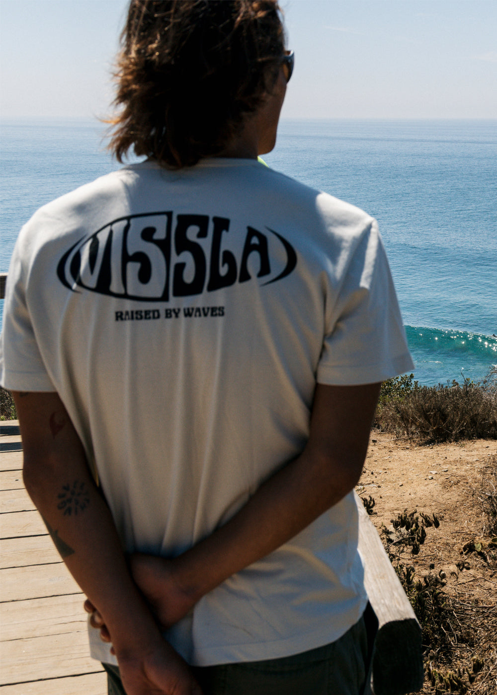 Split Organic Cotton Tee - Vintage Wash | Vissla – Vissla com