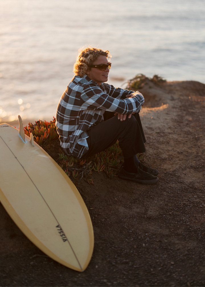 Rails Cord Printed Eco Long Sleeve Shirt