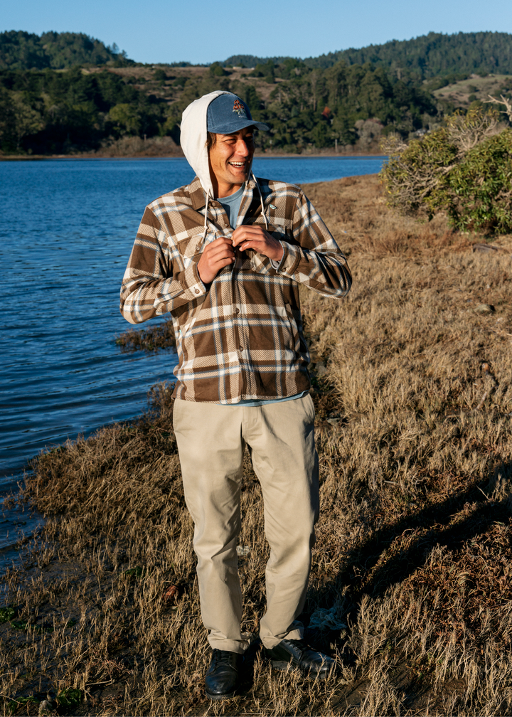 Eco-Zy Polar Flannel Shirt Jacket
