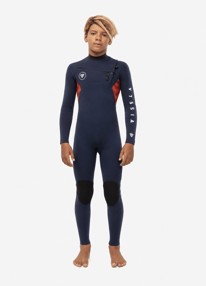 7 Seas Boys Shredder 3-2 Full Chest Zip Wetsuit