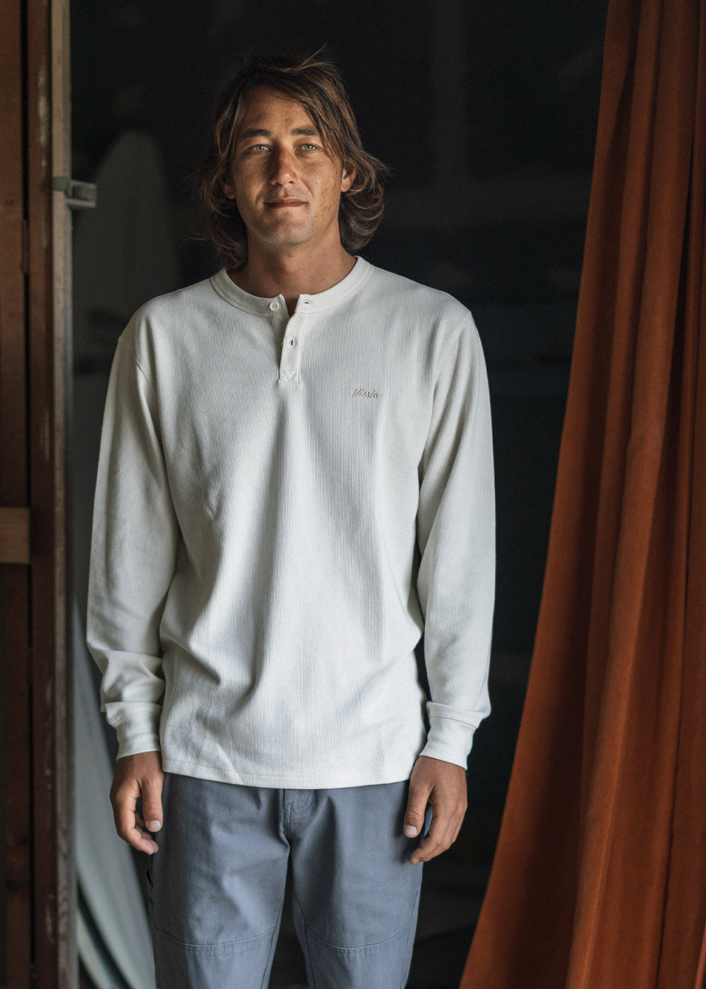 Trail Head Long Sleeve Henley Thermal