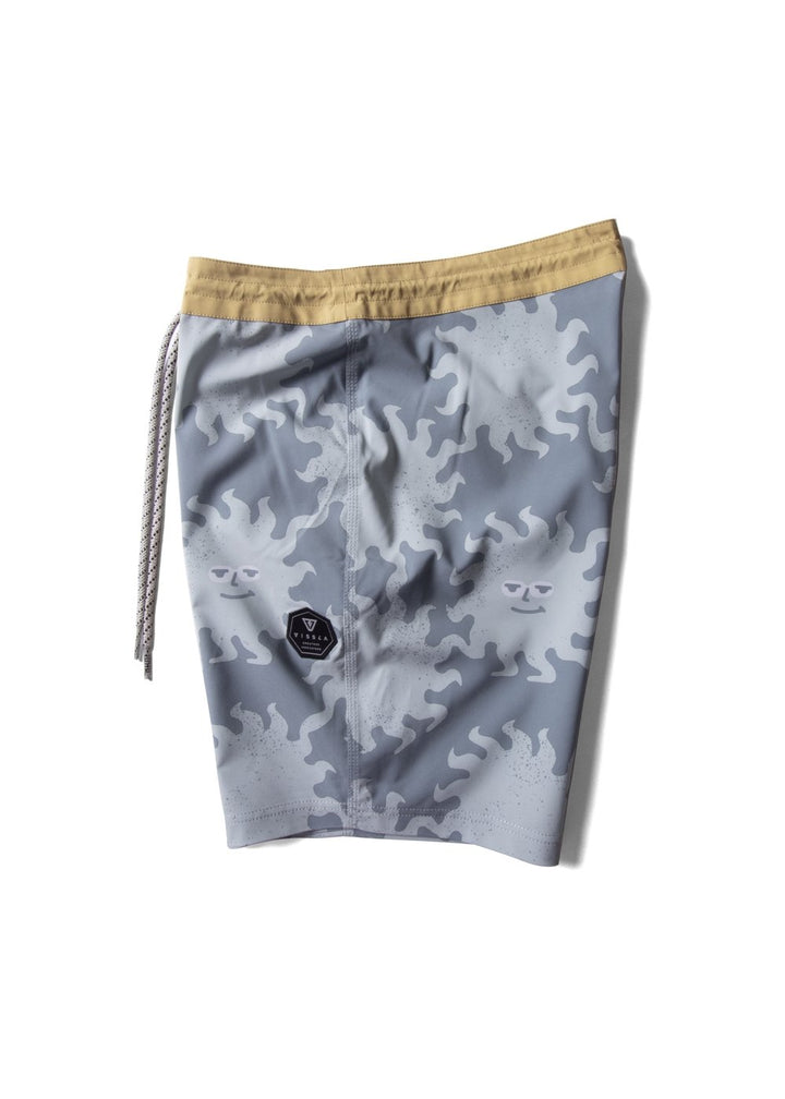 Sunburnt Shred Heads 17" Boys Boardshort