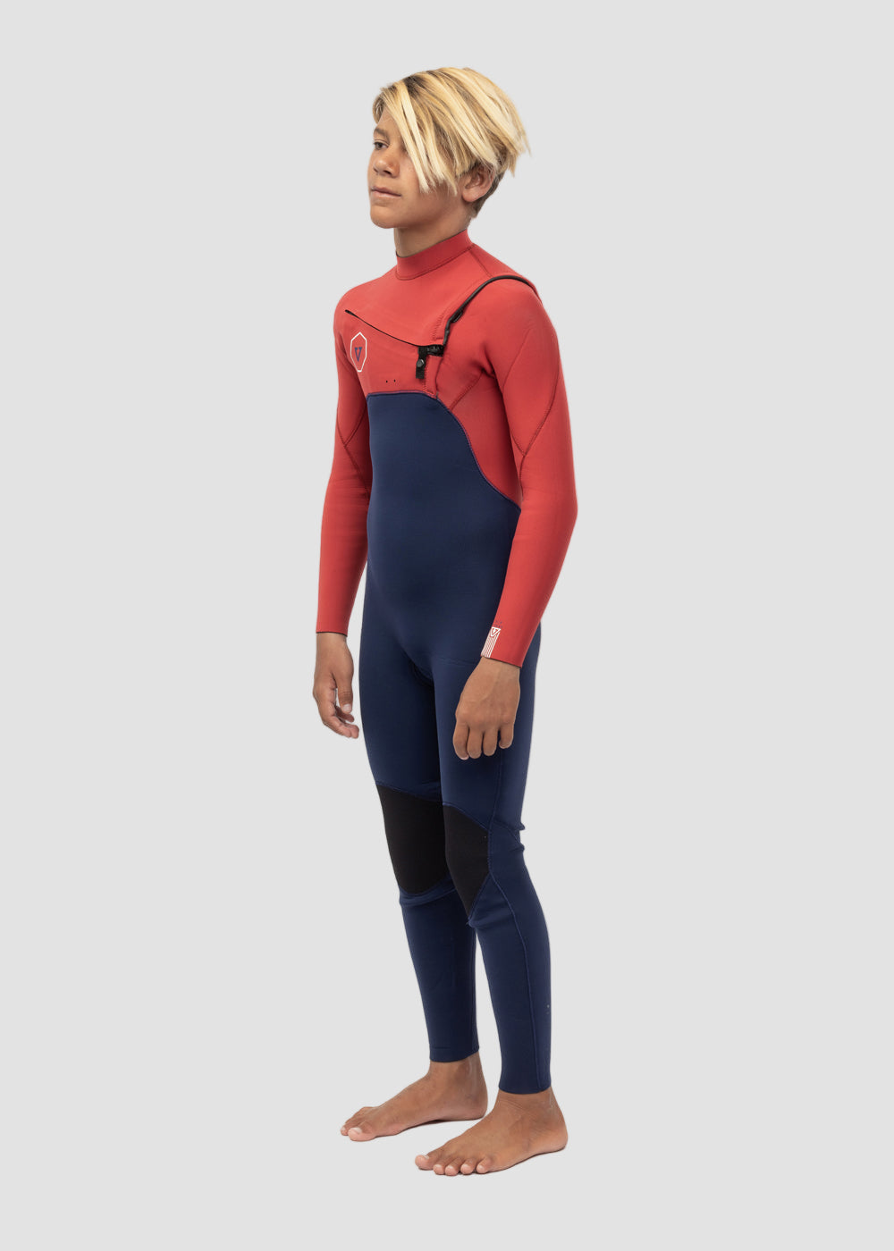 BESTDIVE Saveocean 赤色 2MM ウェットスーツ Lサイズ Boys' 3/2mm Wetsuit - 7 Seas Chest Zip Rusty Red | Vissla – Vissla com