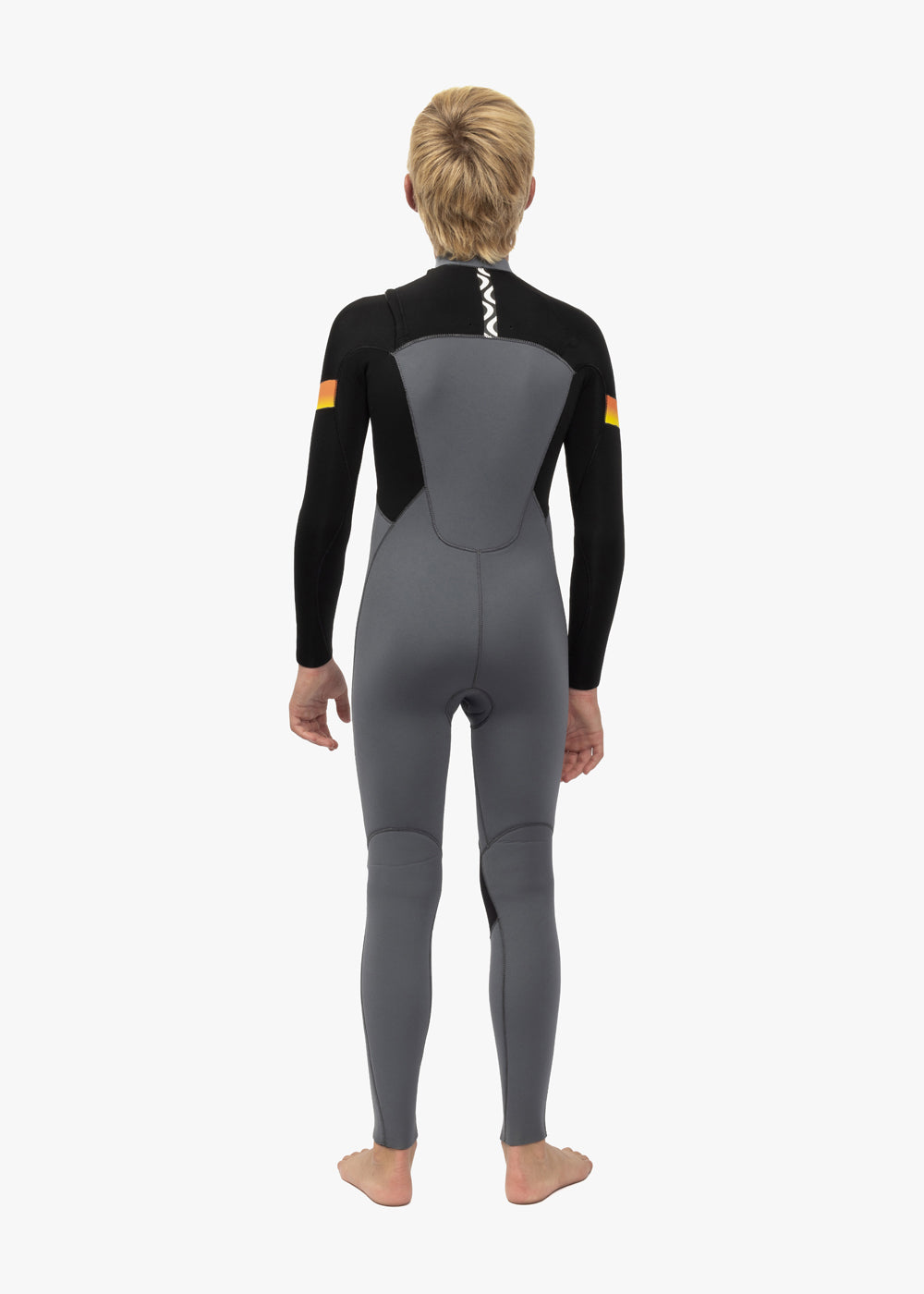 7 Seas Boys Raditude 3-2 Full Chest Zip Wetsuit