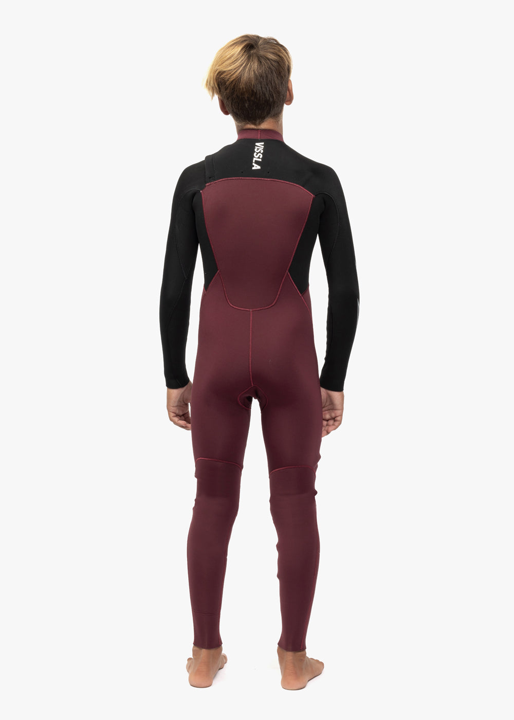 7 Seas Boys 3-2 Bolt Full Chest Zip Wetsuit