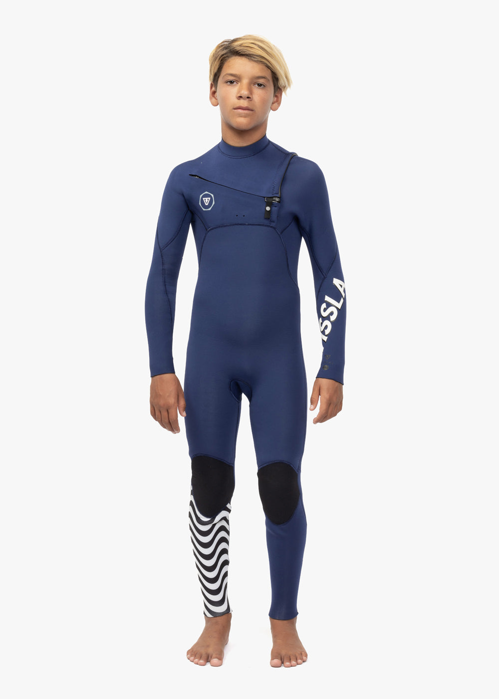 7 Seas Boys 3-2 Full Chest Zip Wetsuit