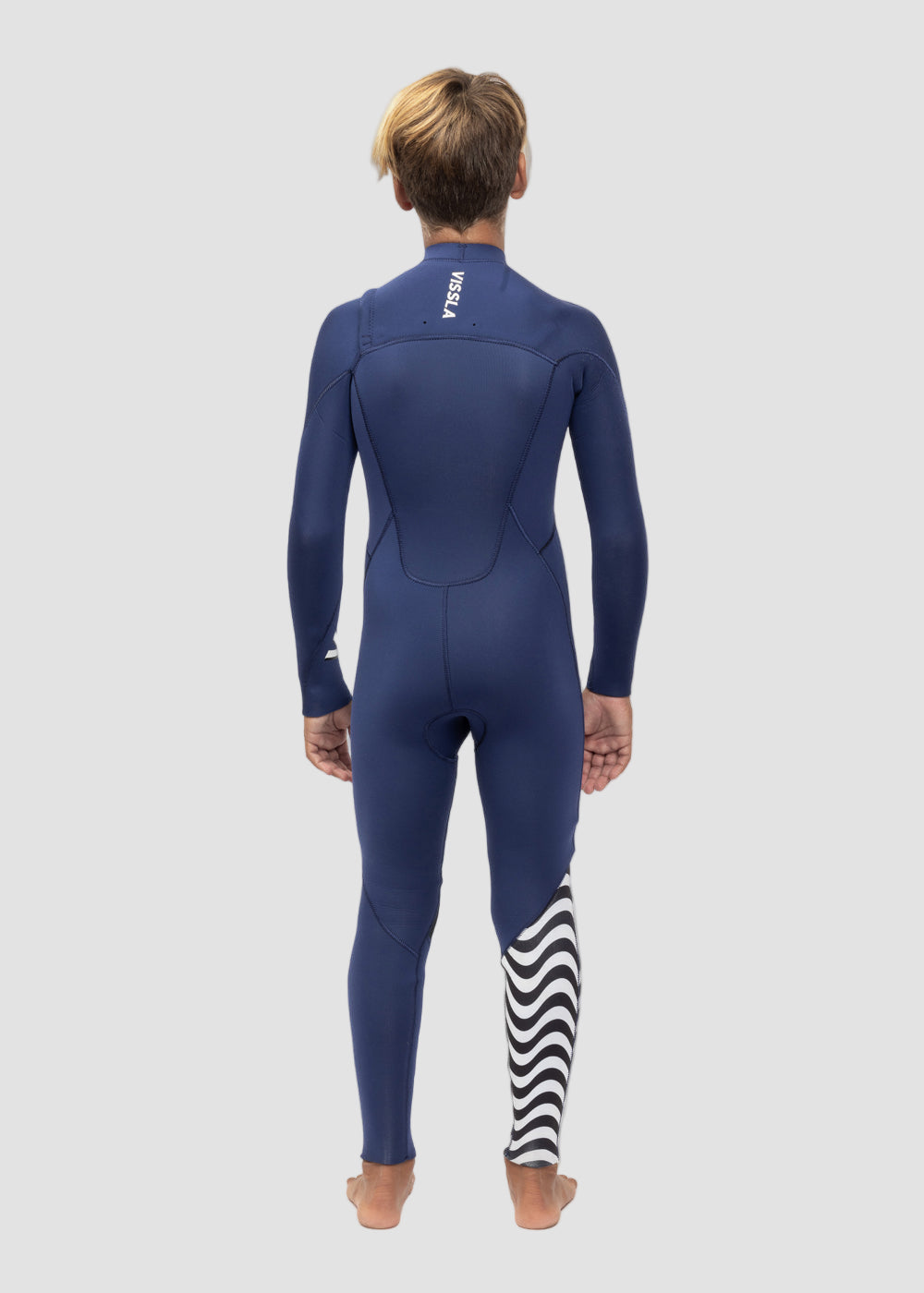 7 Seas Boys 3/2mm Chest Zip Wetsuit | Vissla Kids Fullsuit