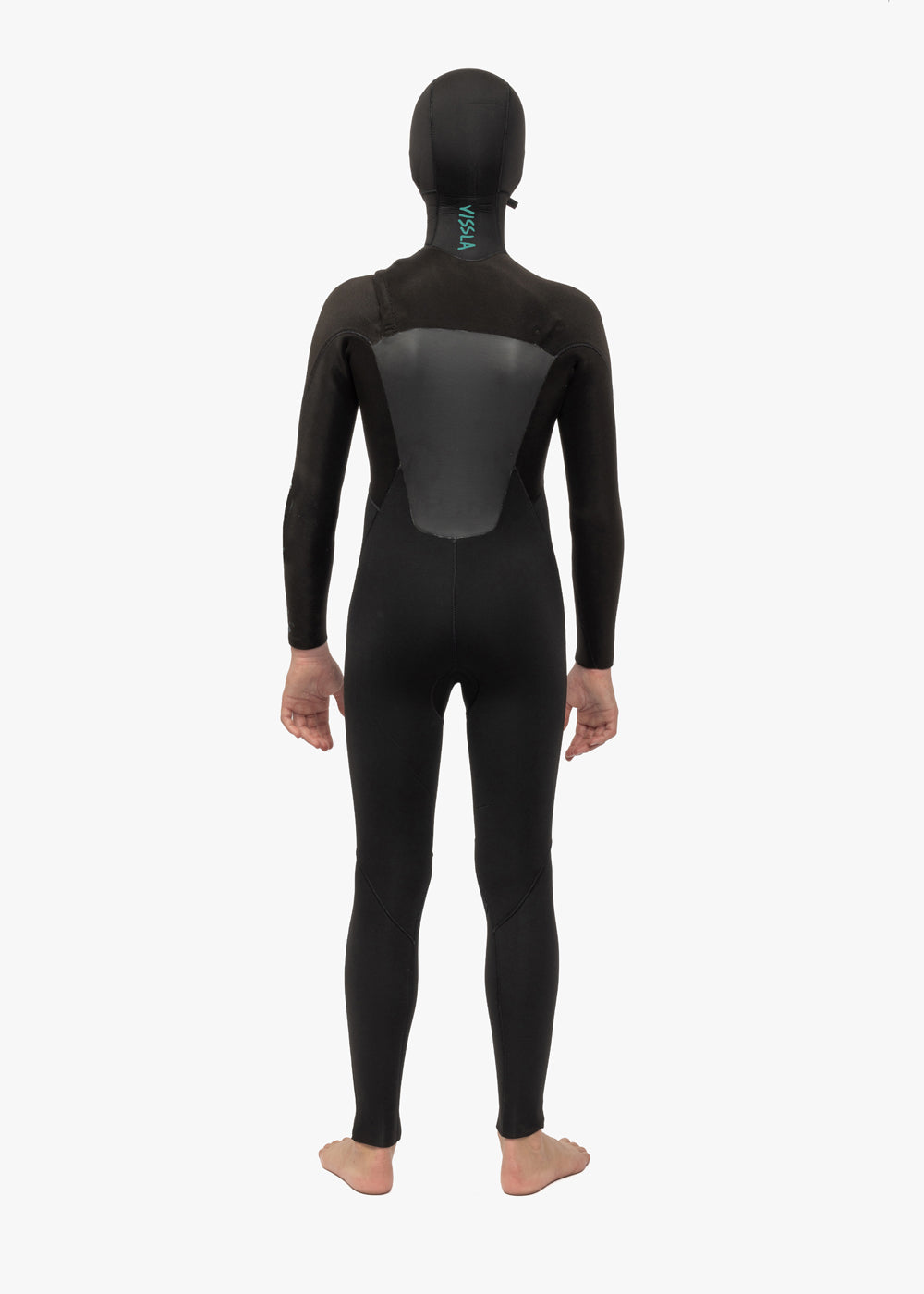 7 Seas Boys 5-4-3 Full Hooded Chest Zip Wetsuit