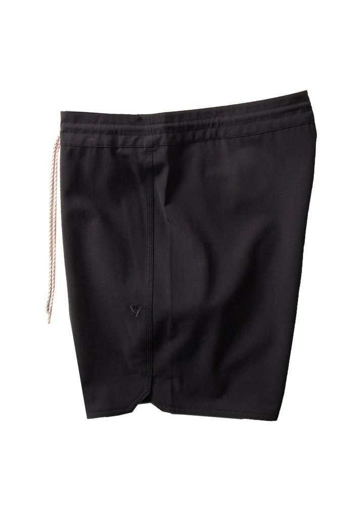 Vissla Black Short Sets 16.5" Boardshort Side View 