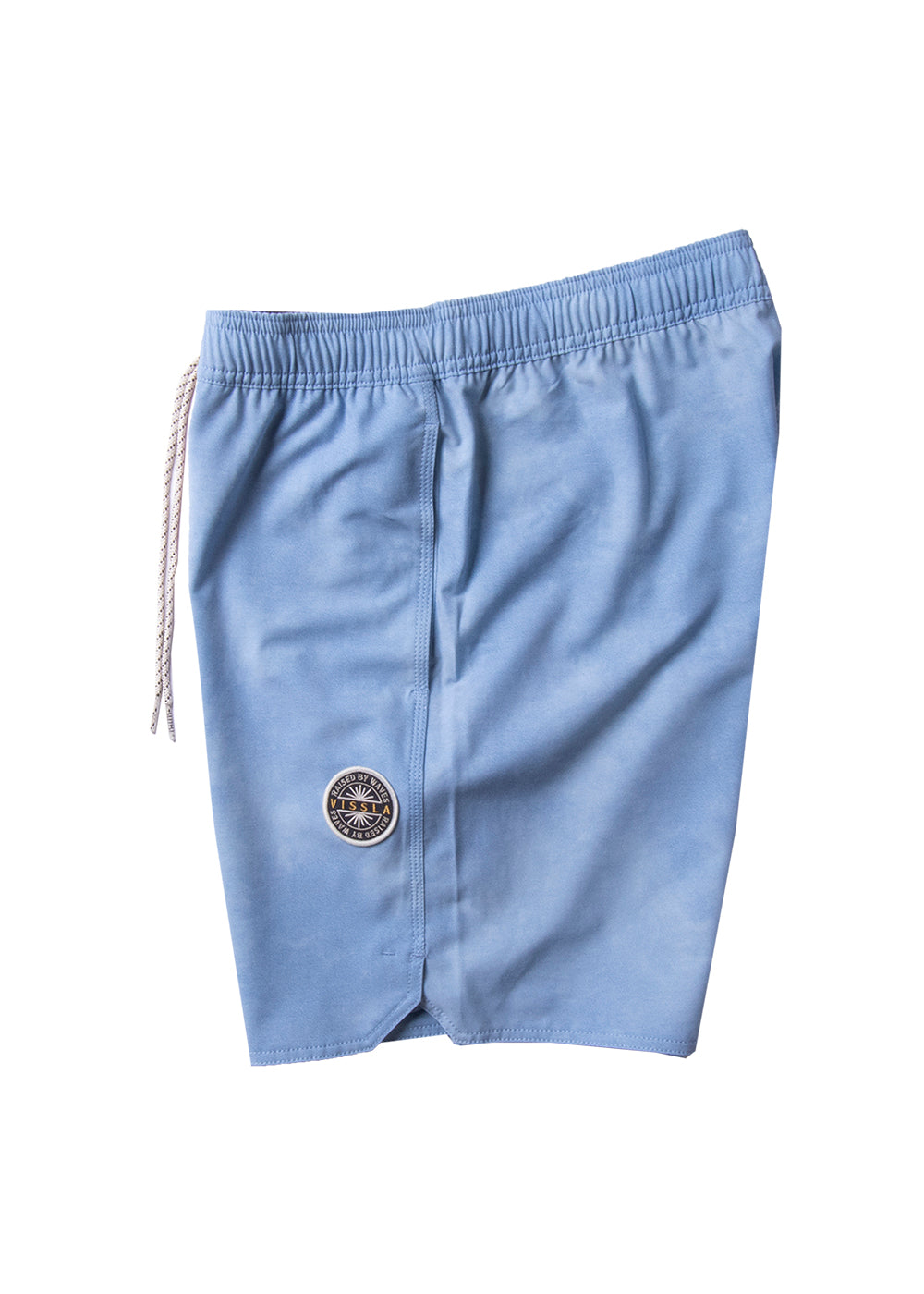 Vissla Blue Wash Solid Sets 17.5" Ecolastic Side View 