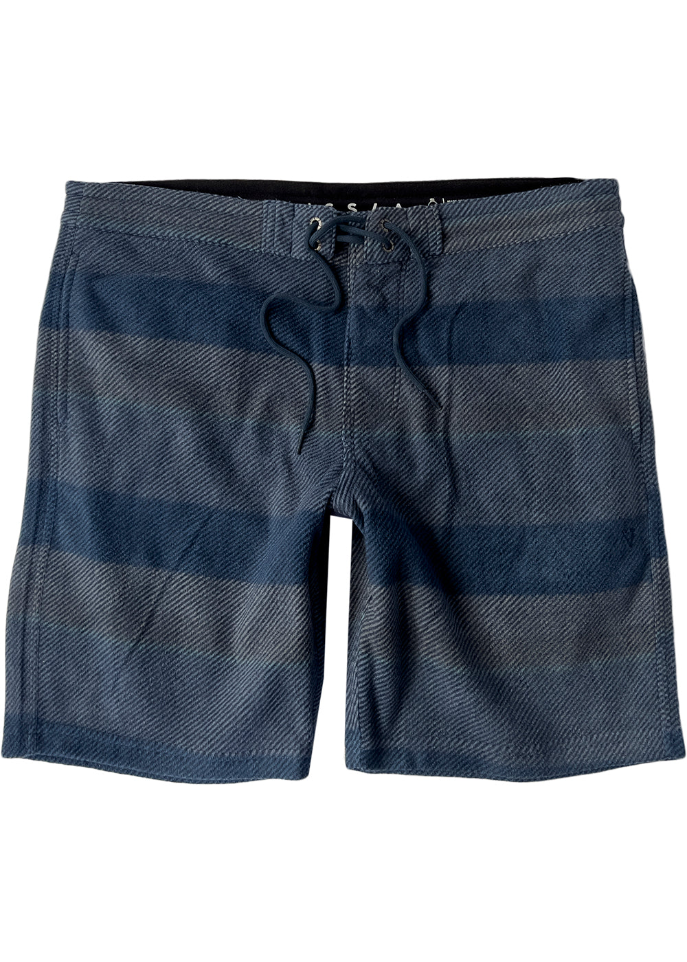 Vissla Mens Eco-Zy  Sofa Surfer Shorts in Harbor Blue Front View