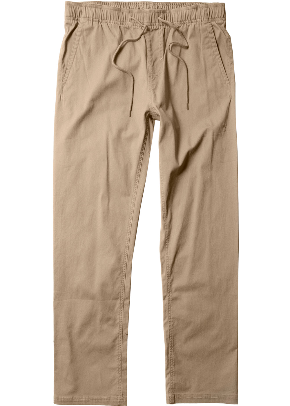 Vissla Khaki No See Ums Eco Elastic Pant Front View 