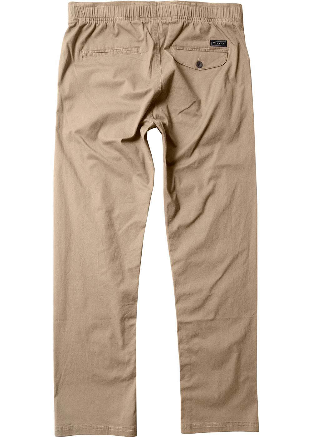 Vissla Khaki No See Ums Eco Elastic Pant Back View