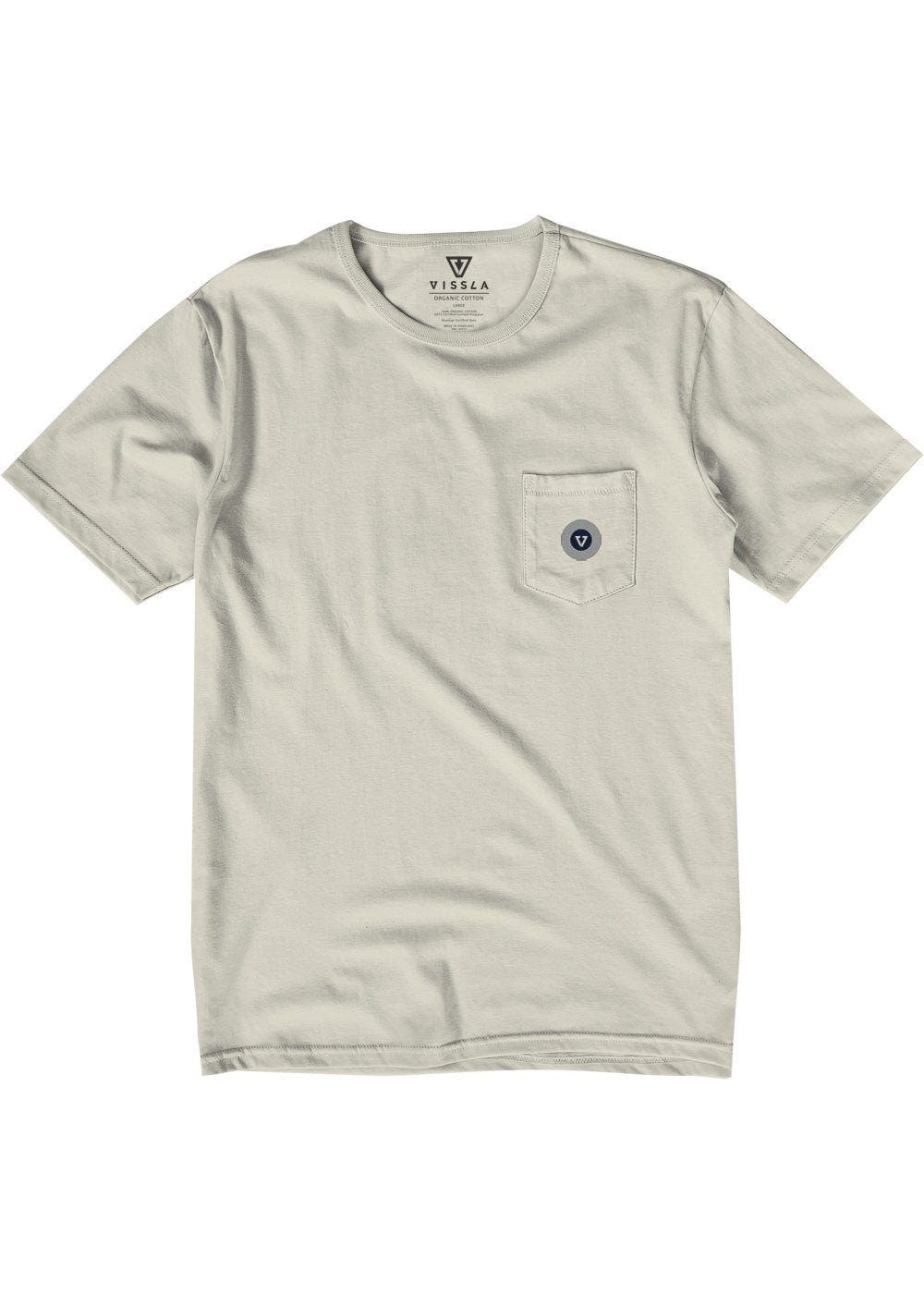 Vissla Mens T-Shirt | Tide Tee – Cosmic Pocket Organic