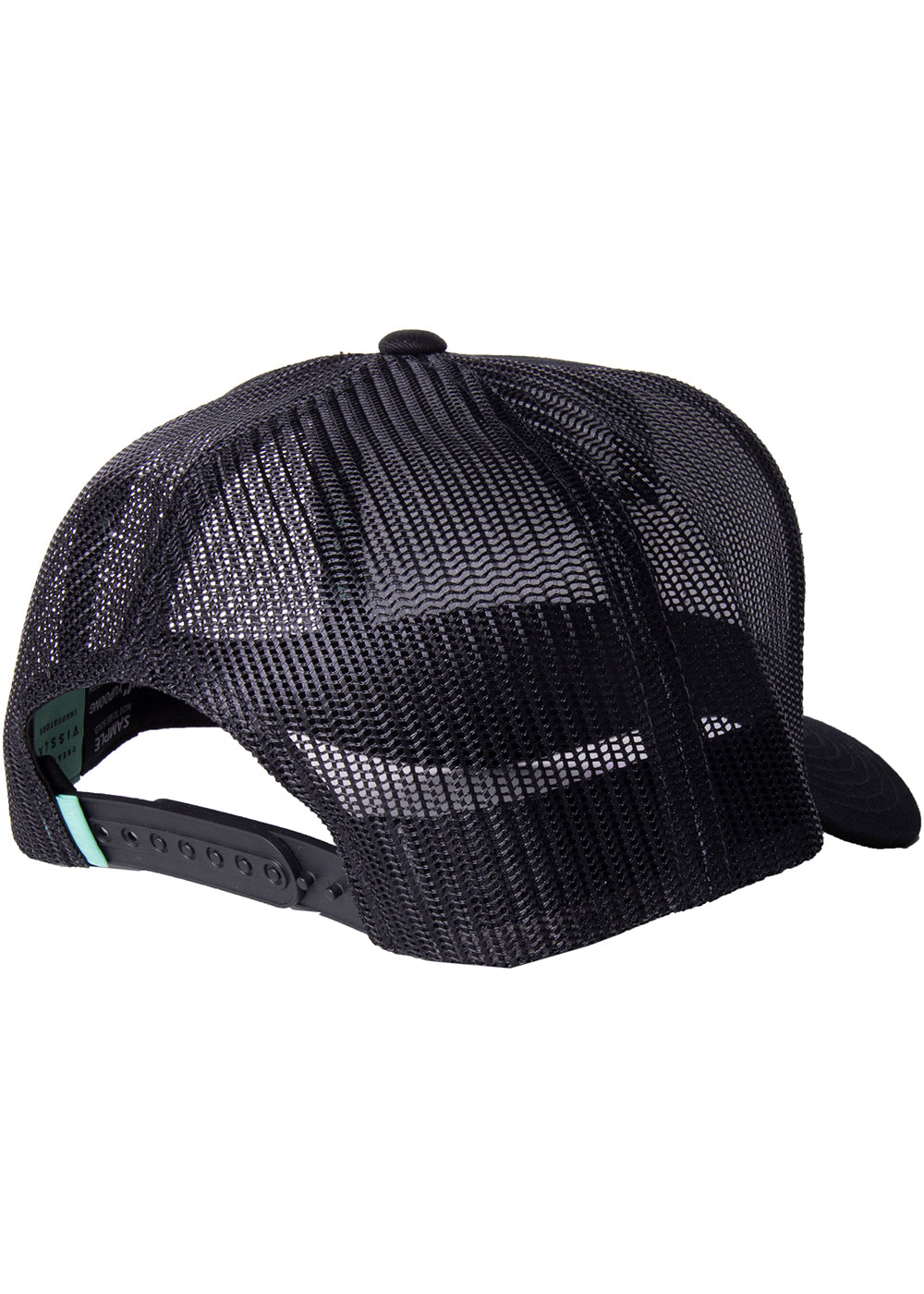 Vissla Black Spectrum Eco Trucker Hat Back View