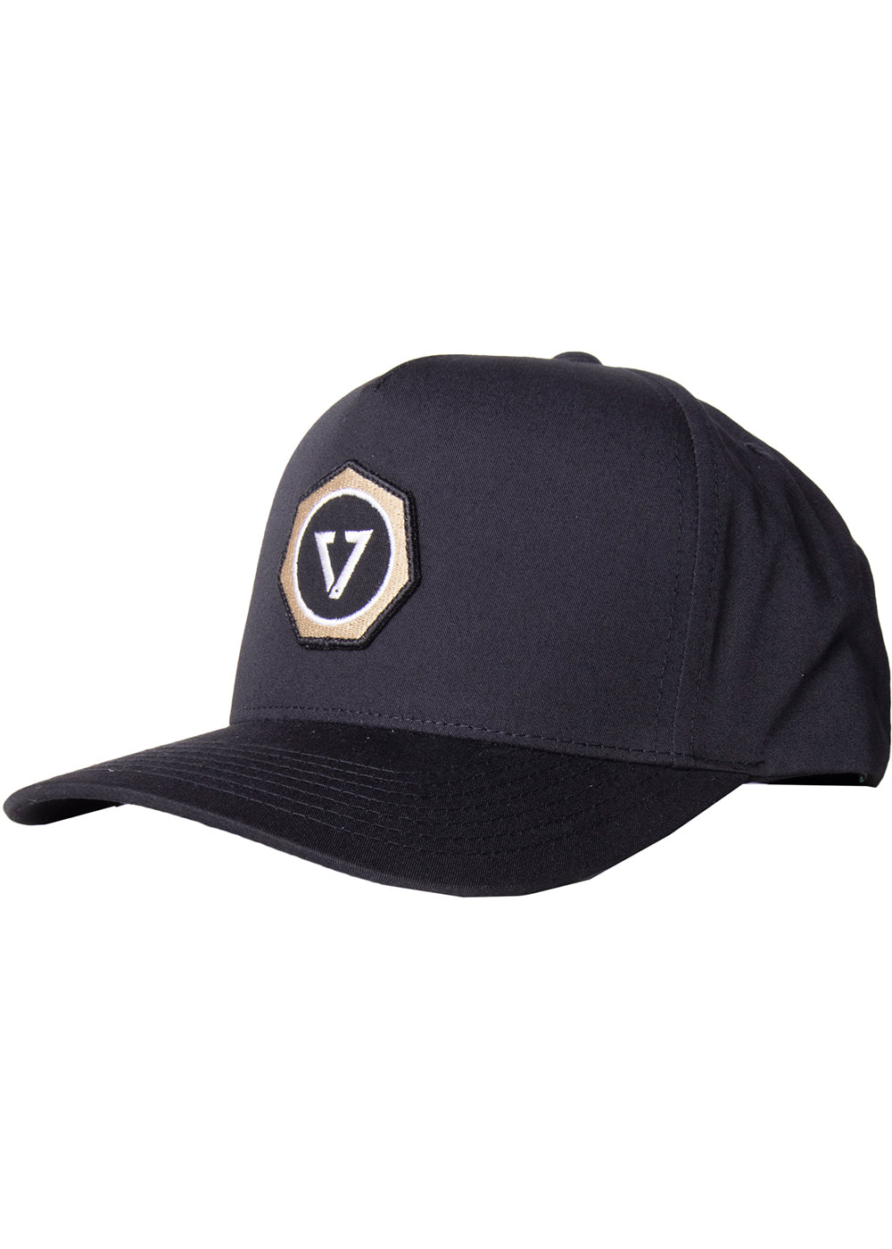 Vissla Phantom Seven Seas Eco Hat with Patch Front View 