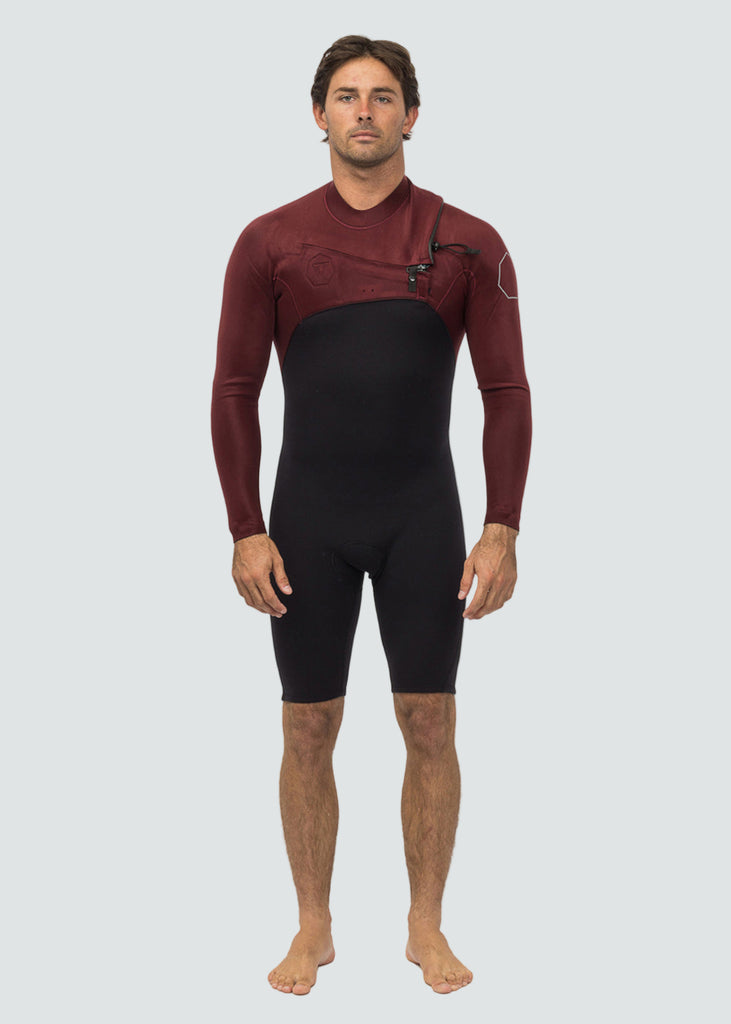 Vissla Men's Wetsuit 2-2 High Seas ll Long Sleeve Spring Suit