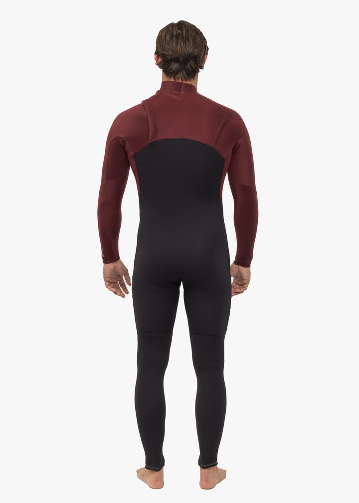 High Seas II 4-3 Full Chest Zip Wetsuit