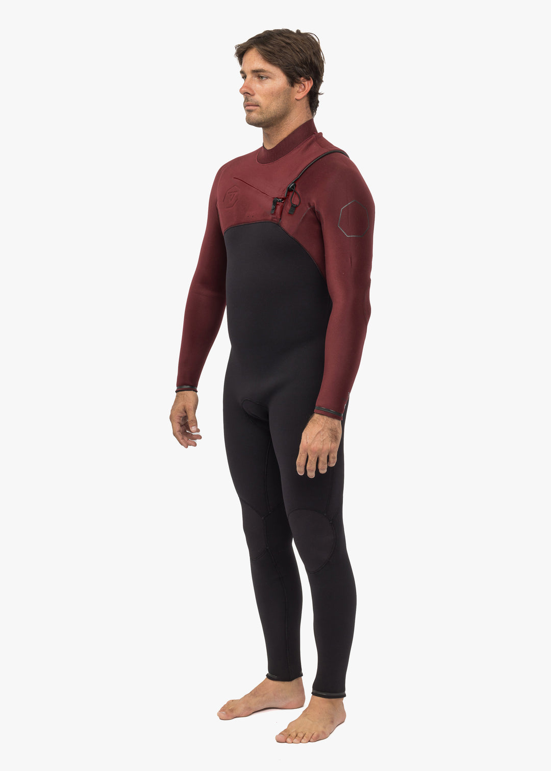 High Seas II 4-3 Full Chest Zip Wetsuit