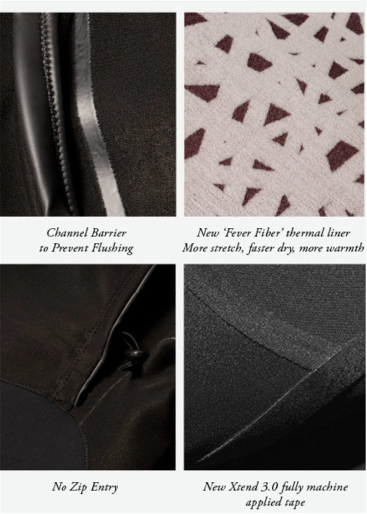 High Seas II 3-2 Full No Zip Wetsuit