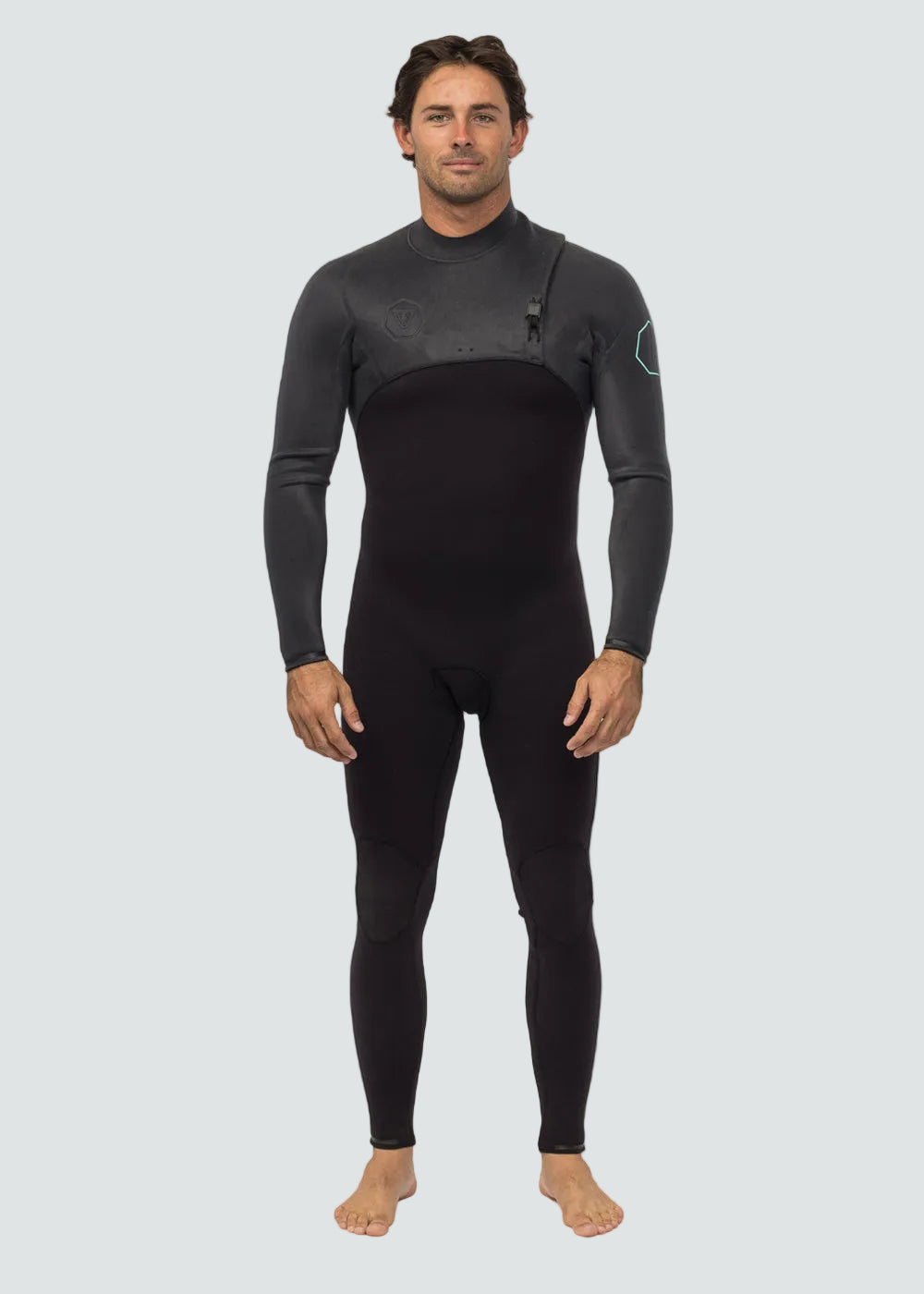 High Seas II 4/3mm No Zip Wetsuit | Vissla Zipperless Fullsuit