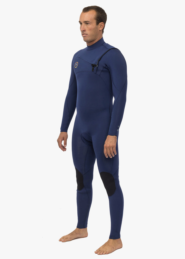 7 Seas 4-3 Full Chest Zip Wetsuit