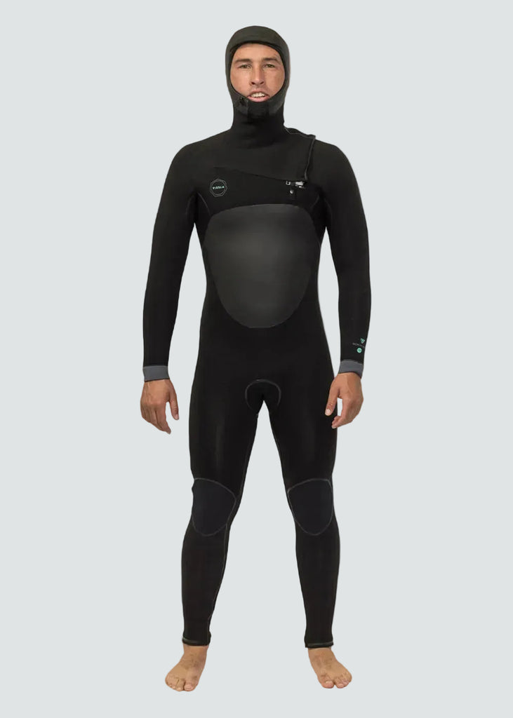 North Seas 5.5/4.5mm Hooded Chest Zip Wetsuit | Vissla Cold Water