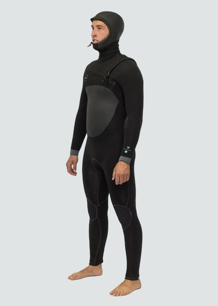 North Seas 5.5-4.5 Full Hooded Chest Zip Wetsuit